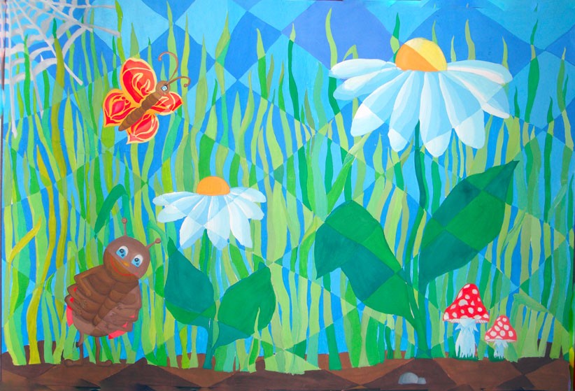 Olga Bech "Mosaic of Spring"